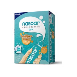 NASOAR 0,9% FRASCO C/240ML + 30 ENV C/2,160G