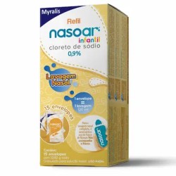 NASOAR INF 0,9% REFIL C/ 15 ENV