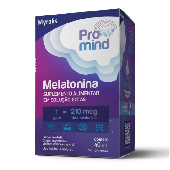 PROMIND MELATONINA GTS COM 40 ML
