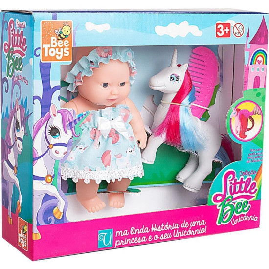 BONECA LITTLE BEE UNICORNIO