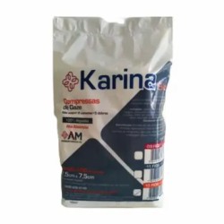 COMPRESSA DE GAZE KARINA 13 FIOS C/500 UN