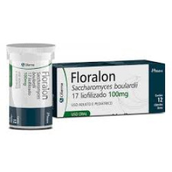 FLORALON 100MG COM 12 CAPS GEL