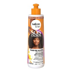 ATIVADOR DE CACHOS SALON LINE S.O.S 300ML