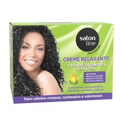 KIT CREME RELAX SALON LINE CACHOS SOLTOS