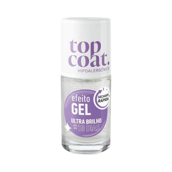 ESMALTE BLANT TOP COAT EFEITO GEL INCOLOR 8,5ML