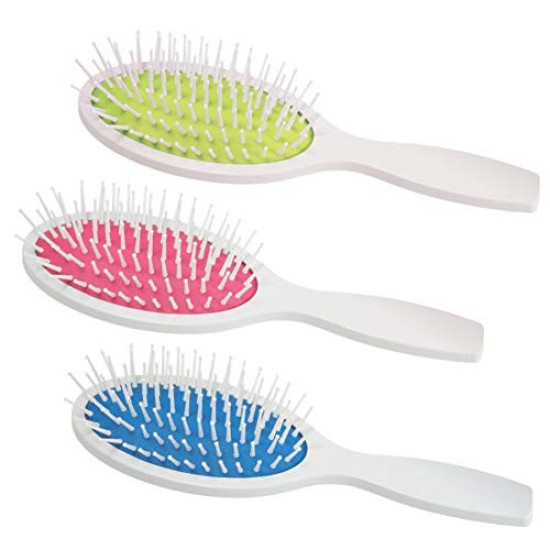 ESCOVA CABELO NATUS PLANT MAGIC COLORS WHITE OVAL