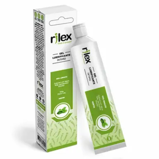 GEL LUBRIFICANTE INTIMO RILEX MENTA COM 50G