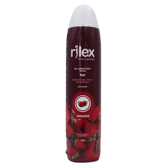 GEL LUBRIFICANTE INTIMO RILEX MORANGO COM 100G