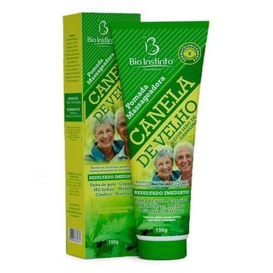 POM MASSAG BIO INSTINTO CANELA DE VELHO 150G