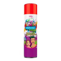 TINTA TEMPORARIA COR VERMELHA P/CABELO SPRAY MY PARTY C/150ML