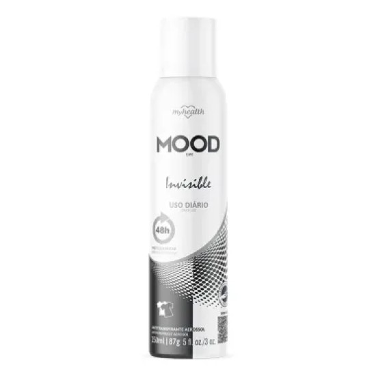 DESODORANTE AEROSOL MOOD INVISIBLE 150ML