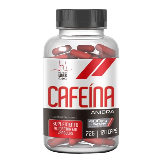 CAFEINA HEALT LABSORVENTE 120 CAPSULAS