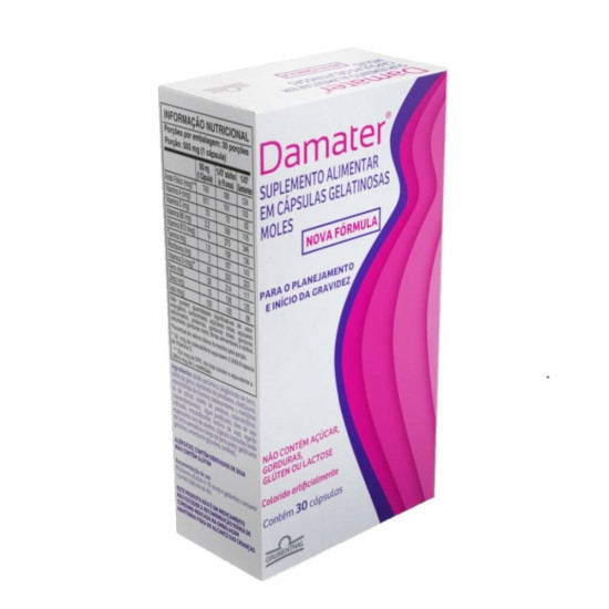 DAMATER SUPLEMENTO COM 30 CAPSULAS