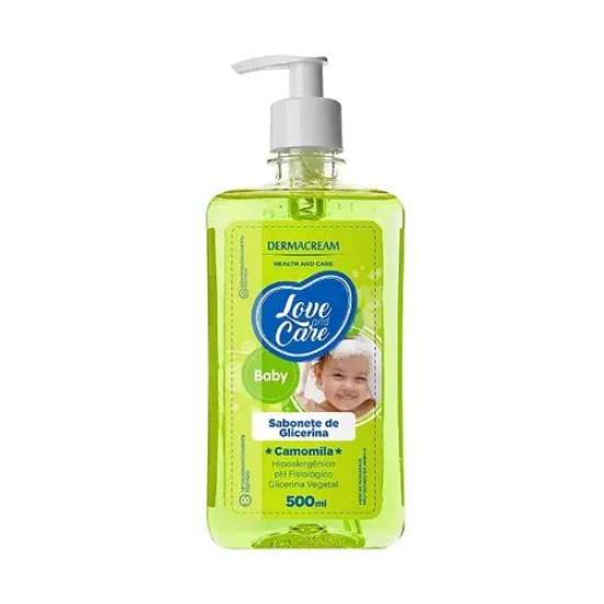 SABONETE LIQUIDO HIPOALERGICO CAMOMILA BABY CARE 500ML