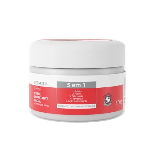 HIDRATANTE FACIAL CONTROLE DE SINAIS DERMUNN 100G