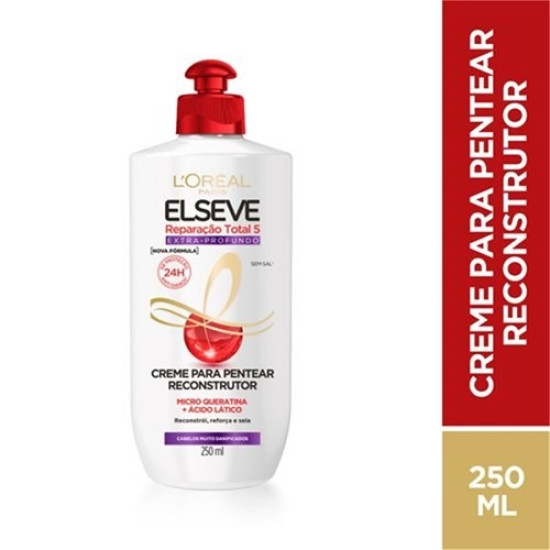 CREME DE PENTEAR ELSEVE REPARACAO TOTAL 5 250 ML