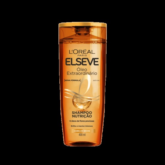 SHAMPOO ELSEVE NUTRICAO OLEO EXTRAORDINARIO 400ML