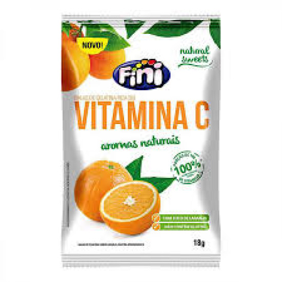 BALA FINI NATURAL SWEETS VITAMINA C 18G