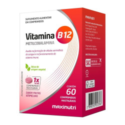 VEGAN VITAMINA B12B COM 60 CAPSULAS MAXINUTRI