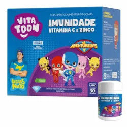 VITAMINA IMUNIDADE LUCCAS NETO COM 30 GOMAS