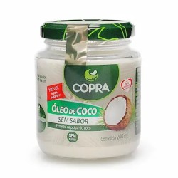 OLEO DE COCO COPRA EXTRA VIRGEM S/SABOR 200ML