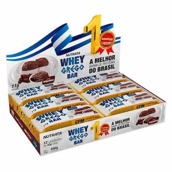 WHEY GREGO BAR BRIGADEIRO C/40G