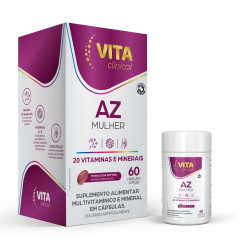 VITACLINICAL AZ MULHER 400MG COM 60 CAPSULAS
