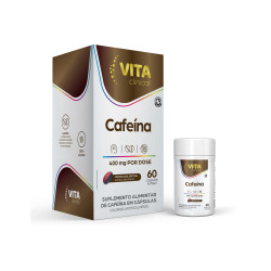 POLIVITAMINICO VITACLINICAL CAFEINA 400MG COM 60 CAPSULAS
