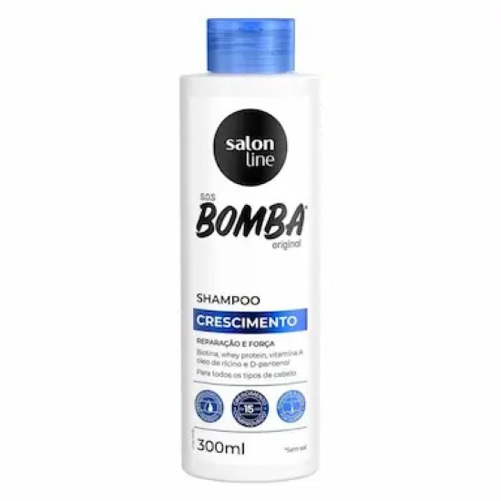 SHAMPOO SALON LINE SOS BOMBA VITAMINAS 300ML