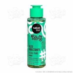 OLEO UMECTACAO SALON LINE TO DE CACHOS RICINO PURO 100ML