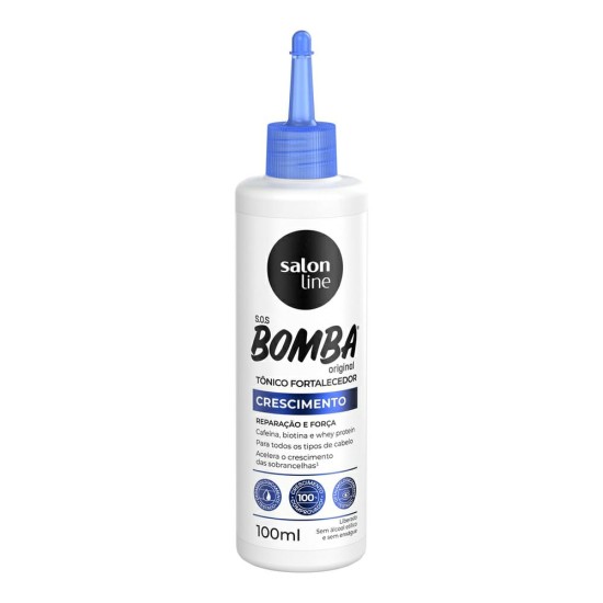 TONICO CAPILAR SALON LINE SOS BOMBA CRESCOVA ACELERADO 100ML