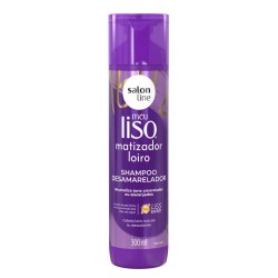 SHAMPOO SALON LINE MEU LISO MATIZADOR LOIRO 300ML