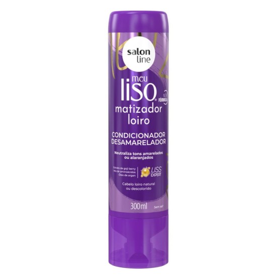 CONDICIONADOR SALON LINE MEU LISO MATIZADOR LOIRO 300ML