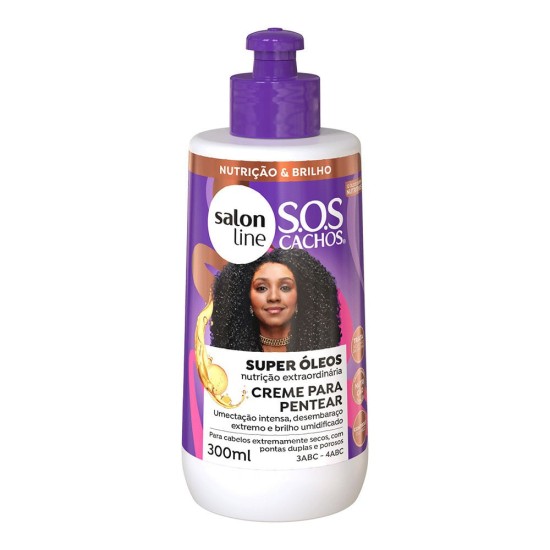 CREME PENTEAR SALON LINE SOS SUPER OLEOS 300ML