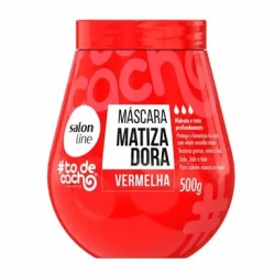 MASCARA HIDRATANTE SALON LINE TO DE CACHO MATIZADORA VERMELHA 500G