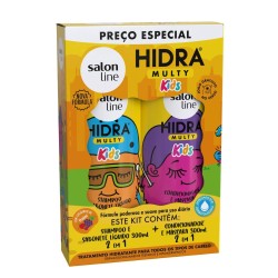 KIT SALON LINE SHAMPOO+CONDICIONADOR HIDRA KIDS 300ML