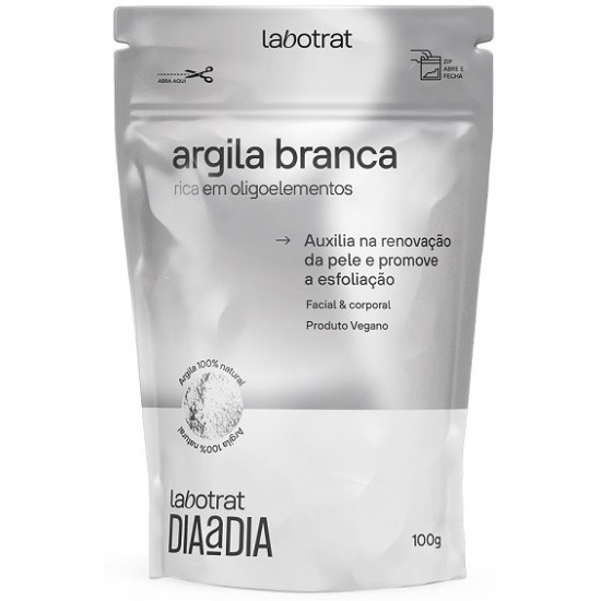 ARGILA BRANCA LABOTRAT DIA A DIA 100G