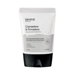 MASCARA LABOTRAT ARGILA BRANCA CLAREADORA E FIRMADORA 130G