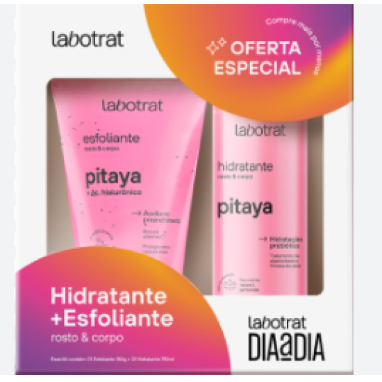 KIT LABOTRAT DIA A DIA PITAYA ESFOLIANTE 150ML +HID 190ML