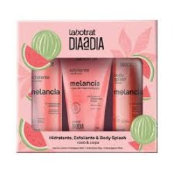 KIT LABOTRAT DIA A DIA MELANCIA HIDRATANTE190ML+ESFOLIANTE 150G+BODY SPLASH 190ML