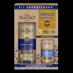 KIT SHAMPOO TIO NACHO ENGROSSADOR 415ML + CONDICIONADOR 200ML
