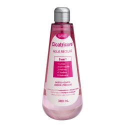 CICATRICURE AGUA MICELAR LIMPEZA FACIAL C/380ML
