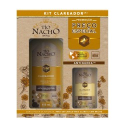 KIT SHAMPOO TIO NACHO CLAREADOR 415ML + CONDICIONADOR 200ML