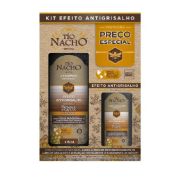 KIT TIO NACHO EFEITO ANTIGRISALHO SHAMPOO 415ML+ CONDICIONADOR 200ML