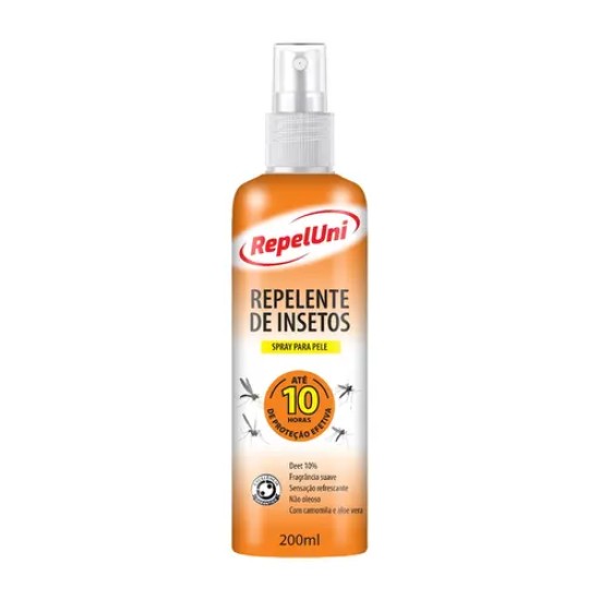REPELENTE SPRAY REPELUNI 10HRS 200ML
