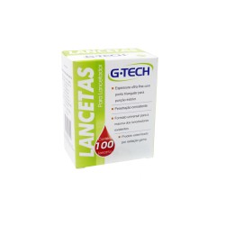 LANCETAS PREMIUM G TECHUPETA 30G C/100 UND