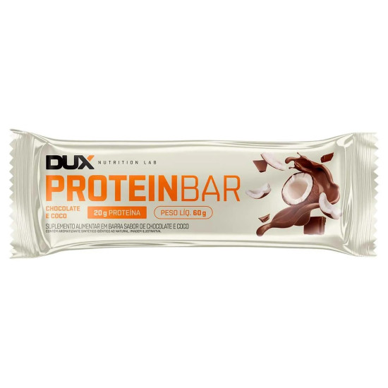 DUX PROTEIN BAR CHOCOLATE E COCO 60G