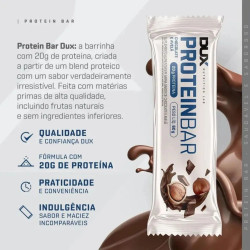 DUX PROTEIN BAR CHOCOLATE E AVELA 60G