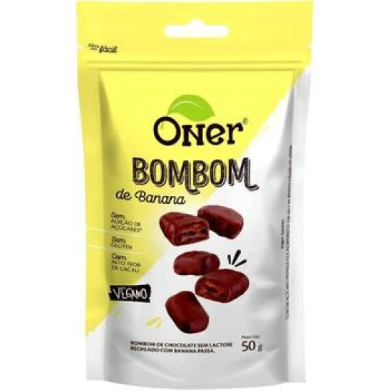 BOMBOM DE BANANA ONER 50G