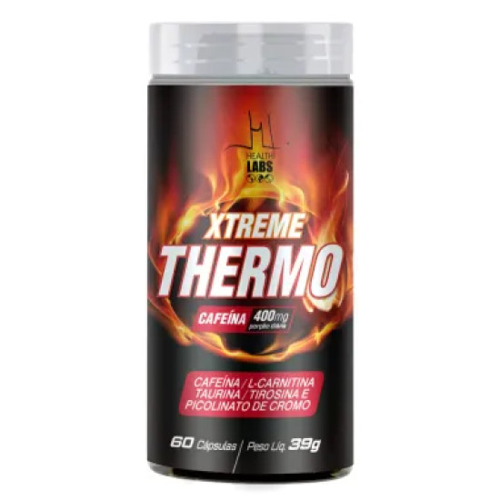 XTREME THERMO CAFEINA COM 60 CAPS HEALTH LABS